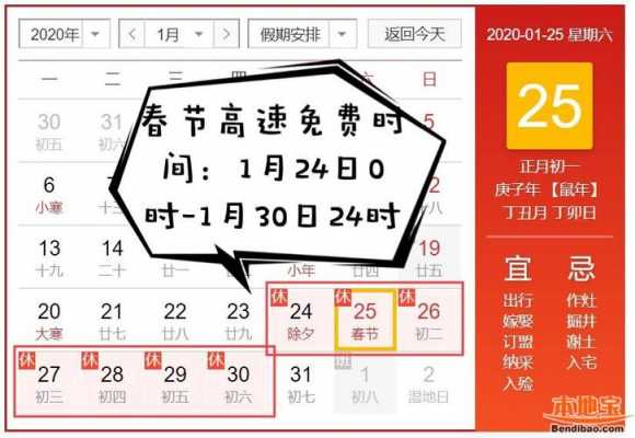 杭州春节高速路免费吗（杭州高速公路免费2021年春节）