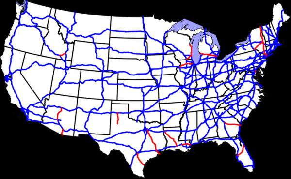 美国国道和高速路（高速路和国道怎么区分）