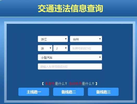 台州汽车交通违章查询（台州机动车违章查询系统官网）