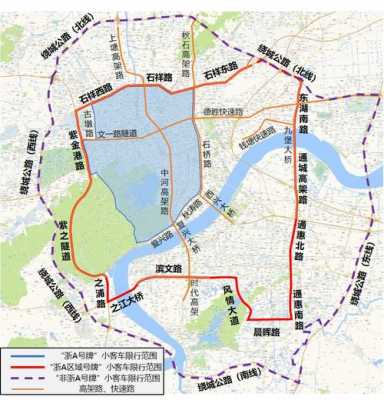 杭州地区外地车牌限行图（杭州市外地牌照限行区域和限行时间2021）