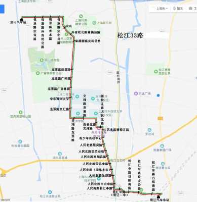 青松城交通（青松线公交线路图）