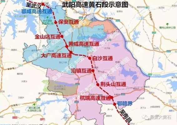 武阳高速路阳新出口（武阳高速阳新连接线走向）