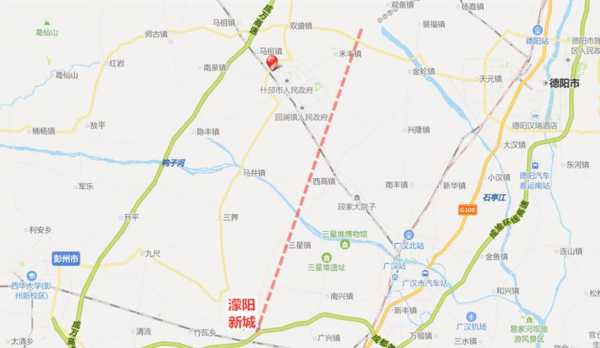 什邡市高速路划线（什邡高速是什么站）