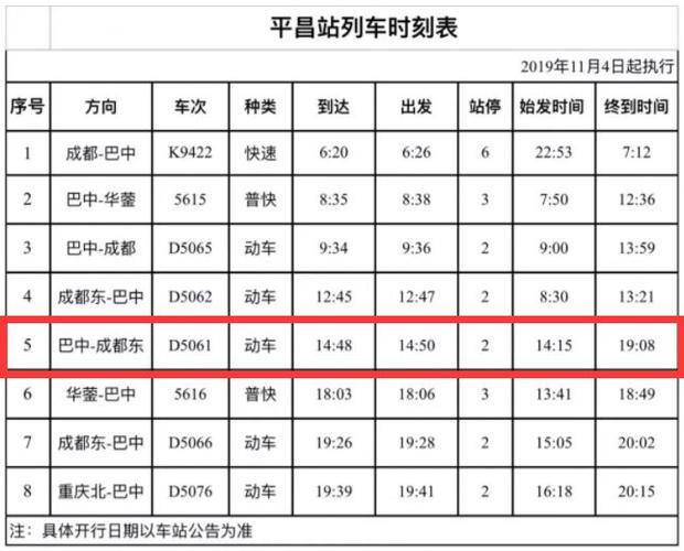 东莞到巴中的高速路（东莞到四川巴中火车票查询）