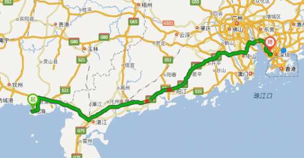 深圳去广西最近的高速路（深圳去广西最近的高速路是哪条）
