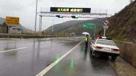 下雨天高速路限速多少（下雨天高速路限速多少?）