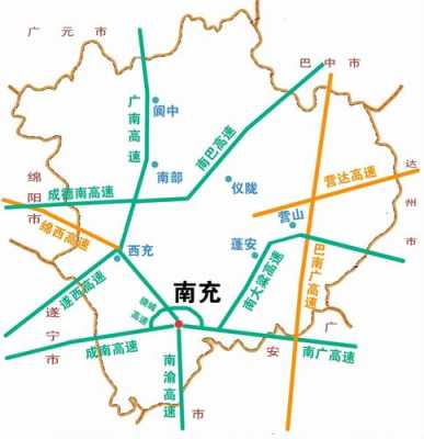 南充到金城走哪里高速路（南充至金城镇多少公里）