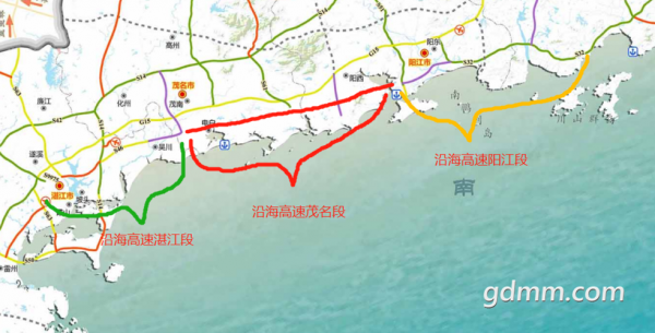 沿海国防高速路工程（沿海高速扩建）