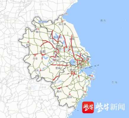 长三角高速路密度（长三角高速公路网）