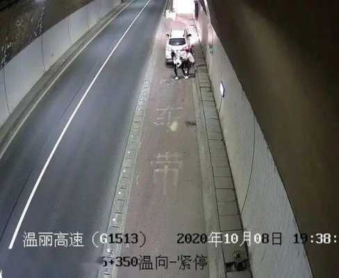 女子闯上高速路隧道（女子突然冲上高速公路）